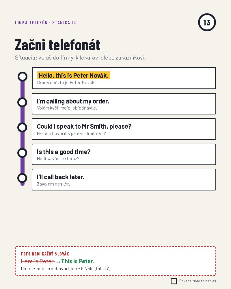 Začať telefonát
